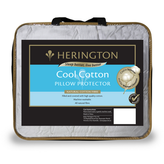 Jaspa Herington Cool Cotton Pillow Protector Twin Pack