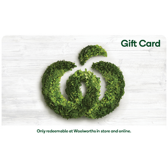 $50 Woolworths Supermarket eGift Card